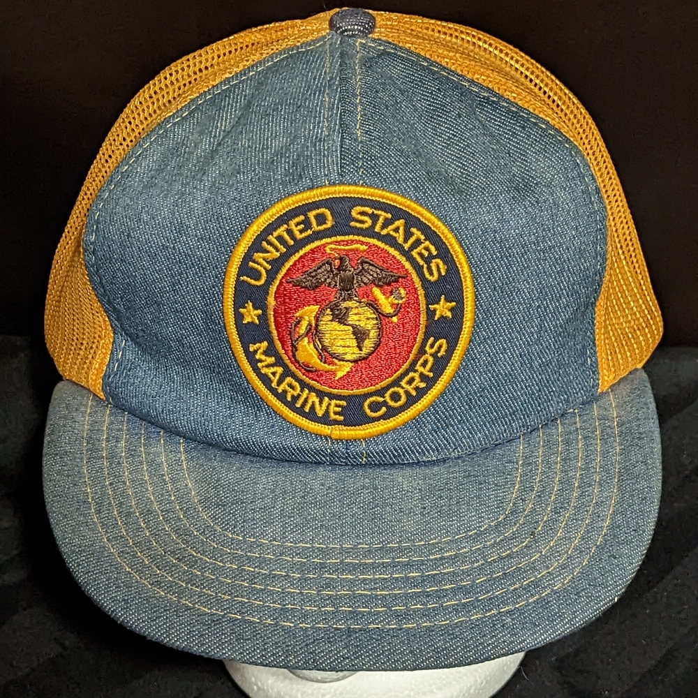 1970? 1980? United States Marine Corps mesh trucker cap